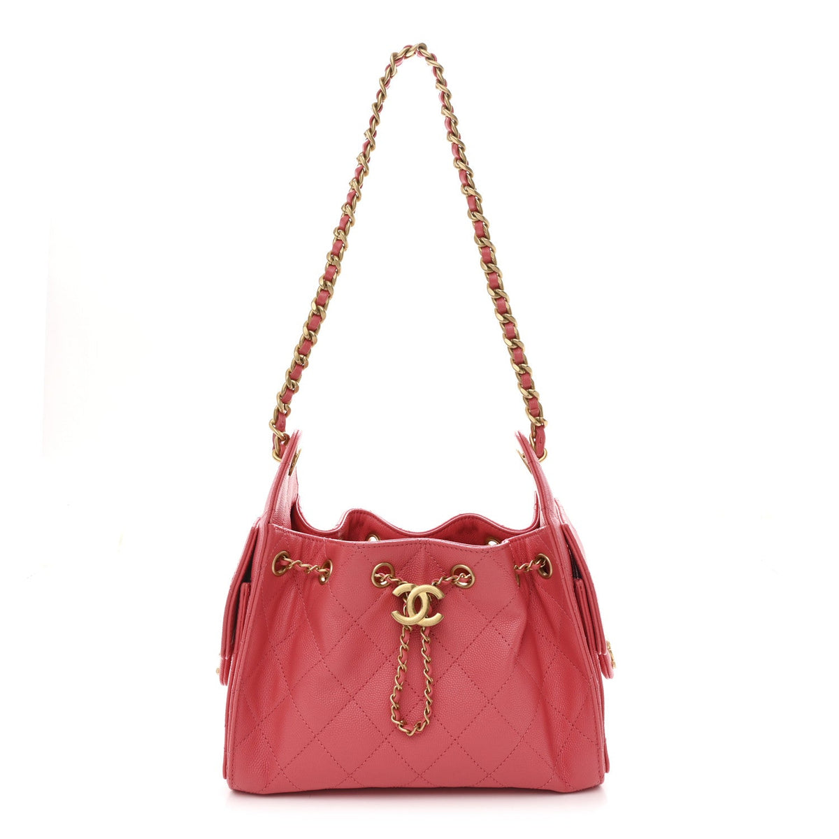 Mini Quilted Caviar Handbag