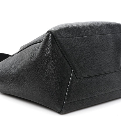 Calfskin Bucket Bag - Black