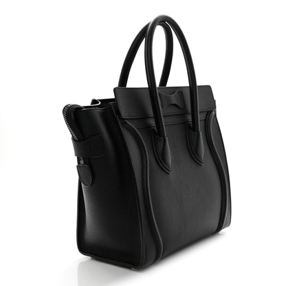 Calfskin Travel Bag - Black