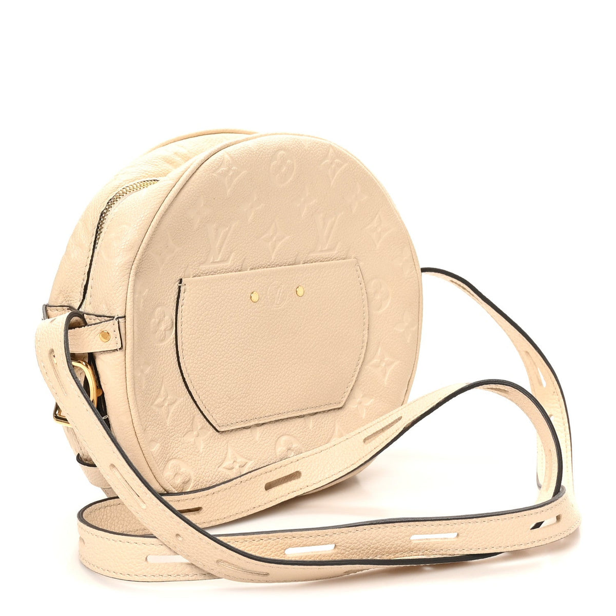Empreinte Boite Chapeau Souple Mm Creme Handbag
