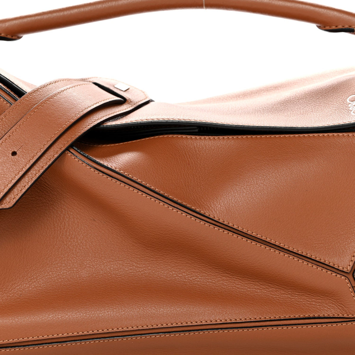 Medium Calfskin Handbag - Tan