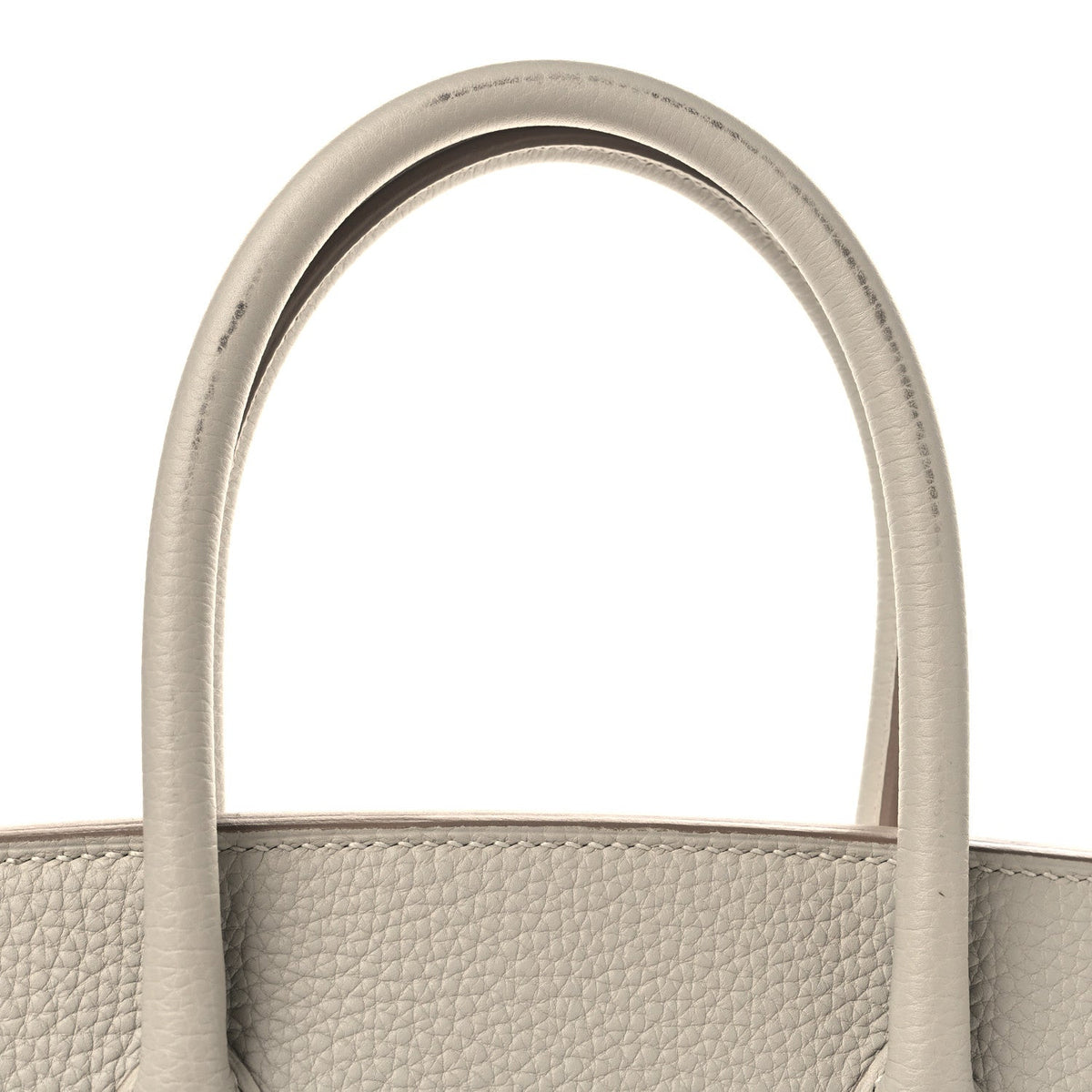 Togo Birkin 30 Gris Perle Handbag