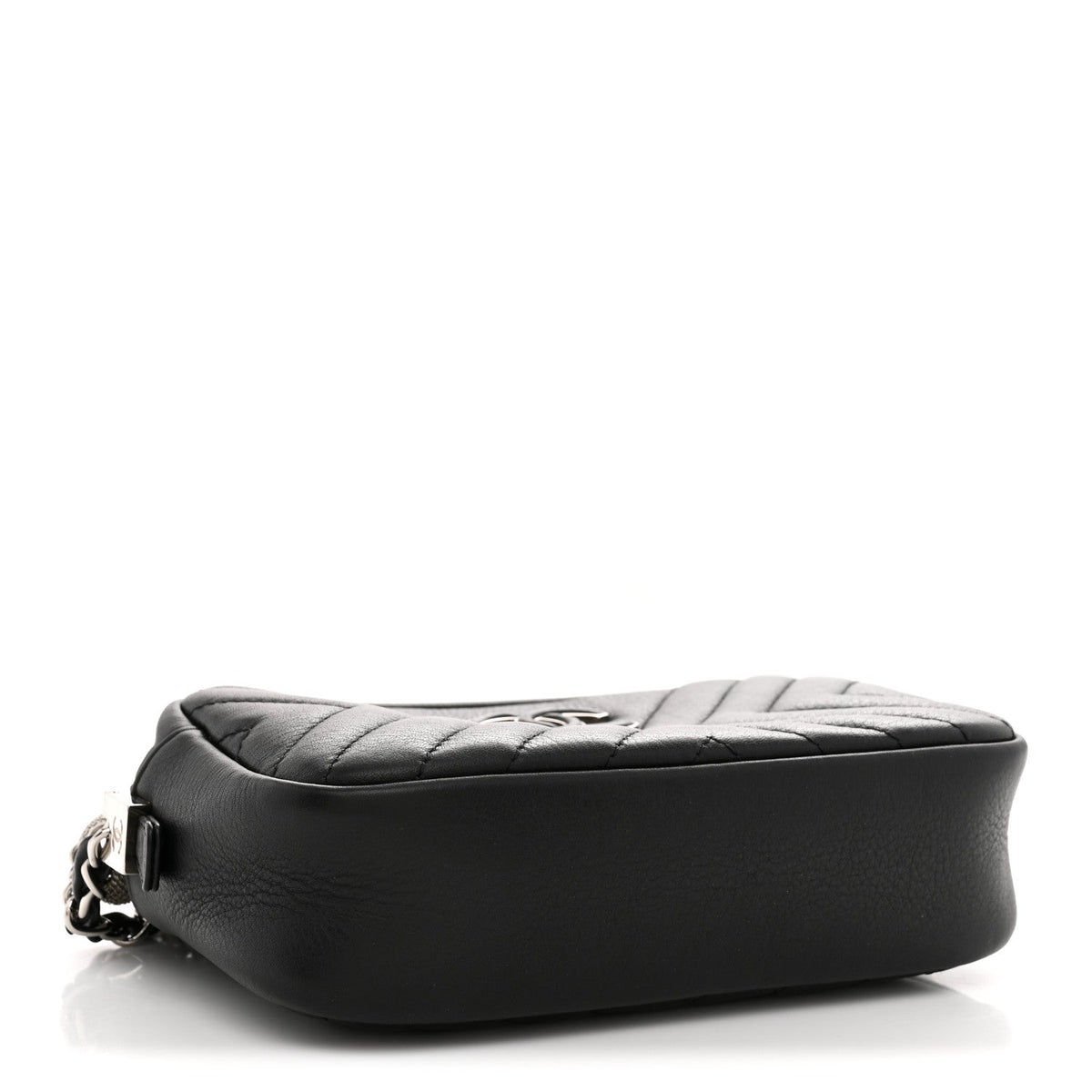 Quilted Calfskin Handbag - Black