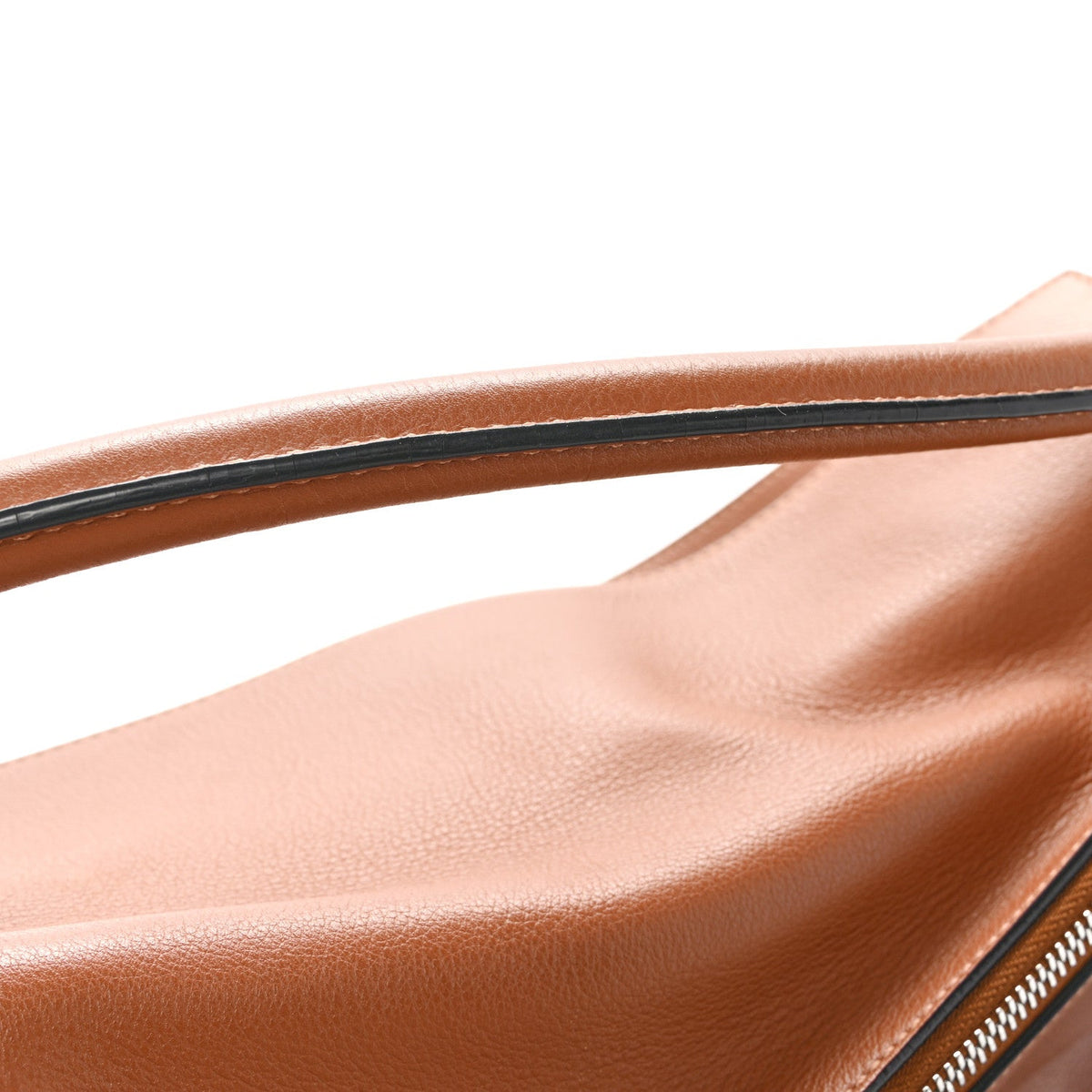 Medium Calfskin Handbag - Tan