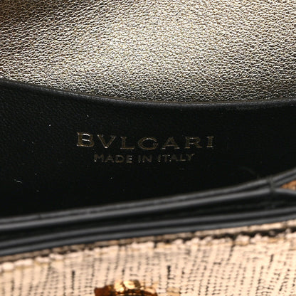 Calfskin Handbag - Gold