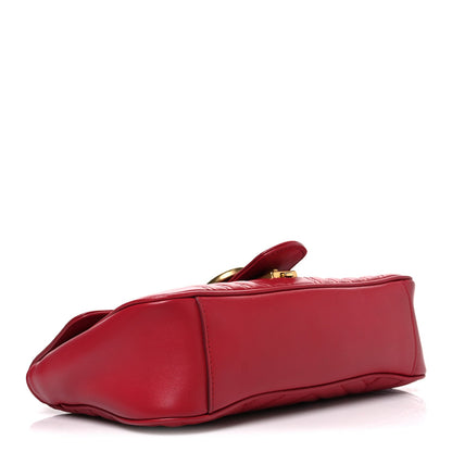 Small Calfskin Shoulder Bag - Red