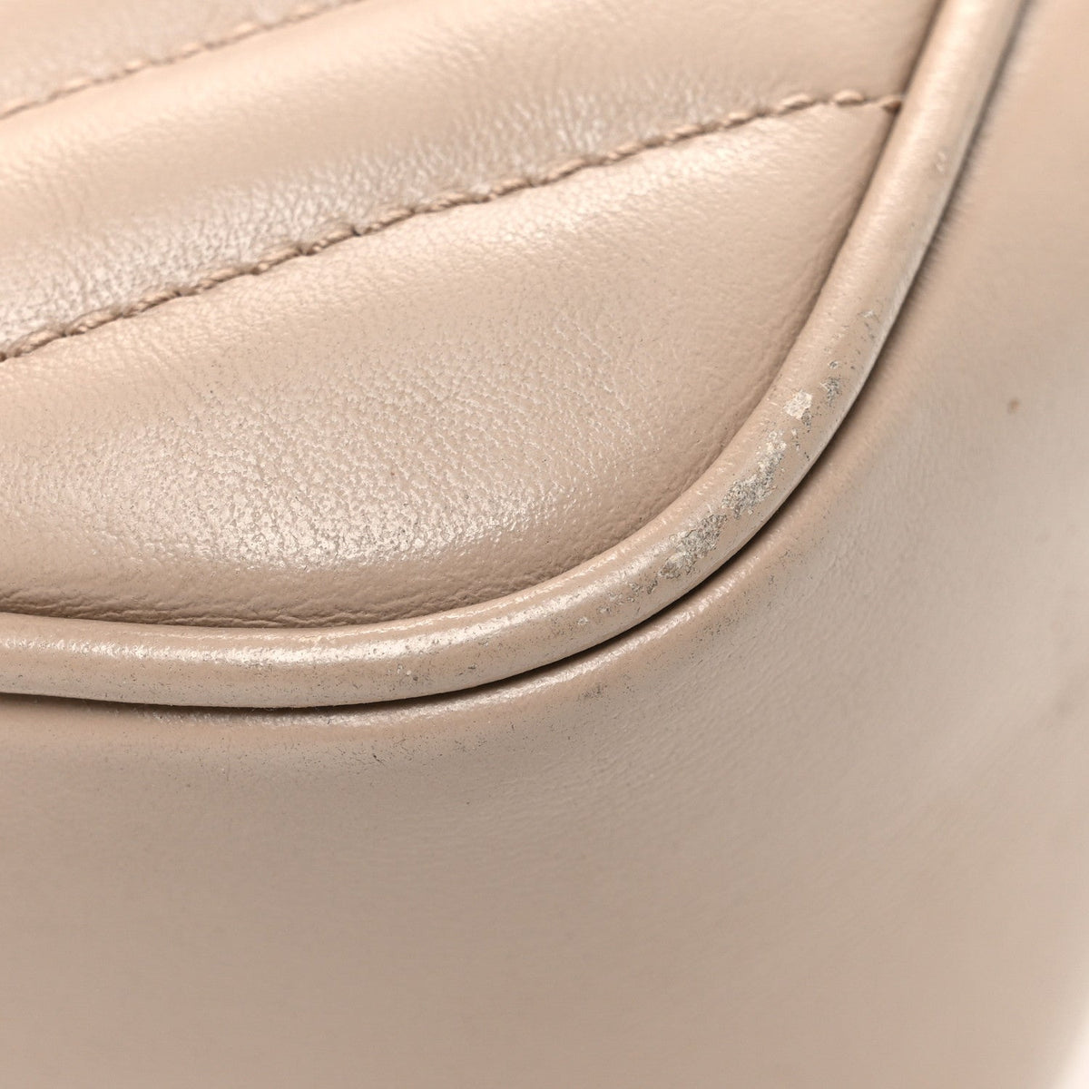 Calfskin Crossbody Bag - Beige