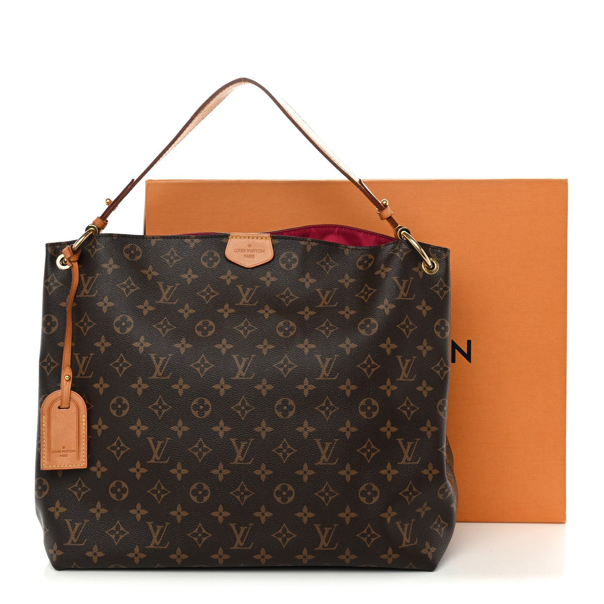 Monogram Graceful Mm Pivoine Handbag