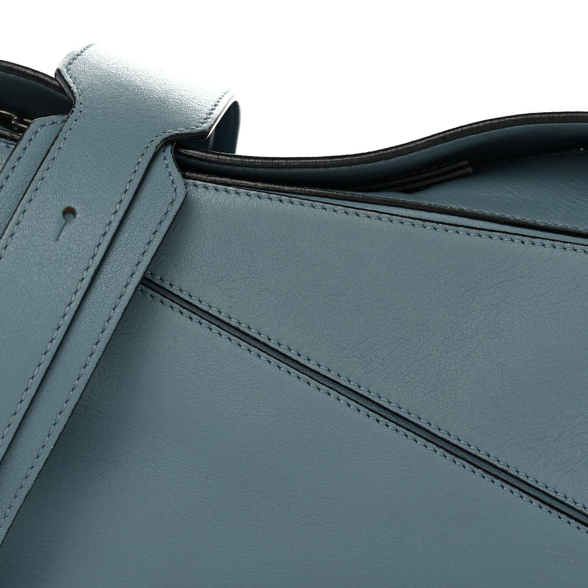 Small Calfskin Handbag - Blue