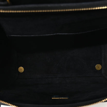 Mini Calfskin Belt Bag - Black