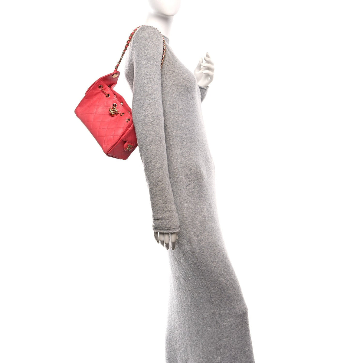 Mini Quilted Caviar Handbag