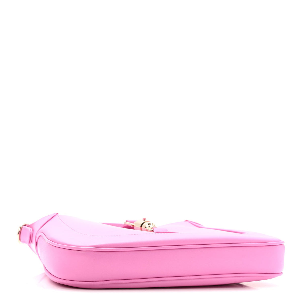 Medium Calfskin Hobo Bag - Pink