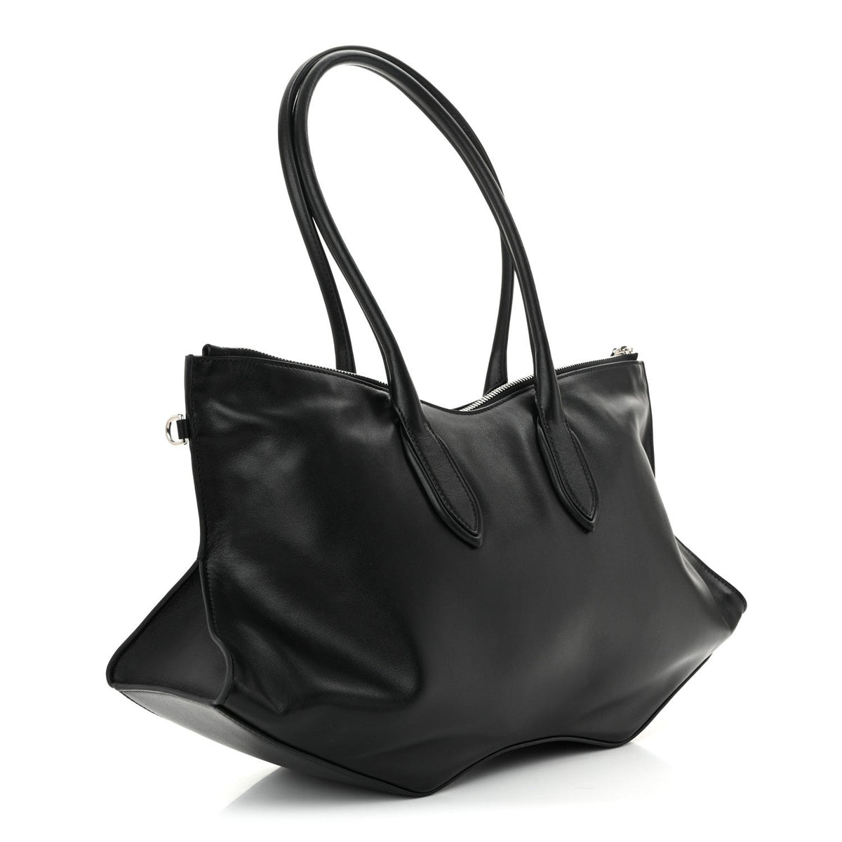 Calfskin Handbag - Black