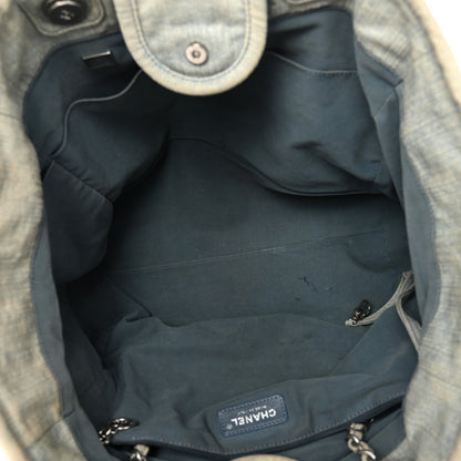 Medium Tote Bag - Light Blue