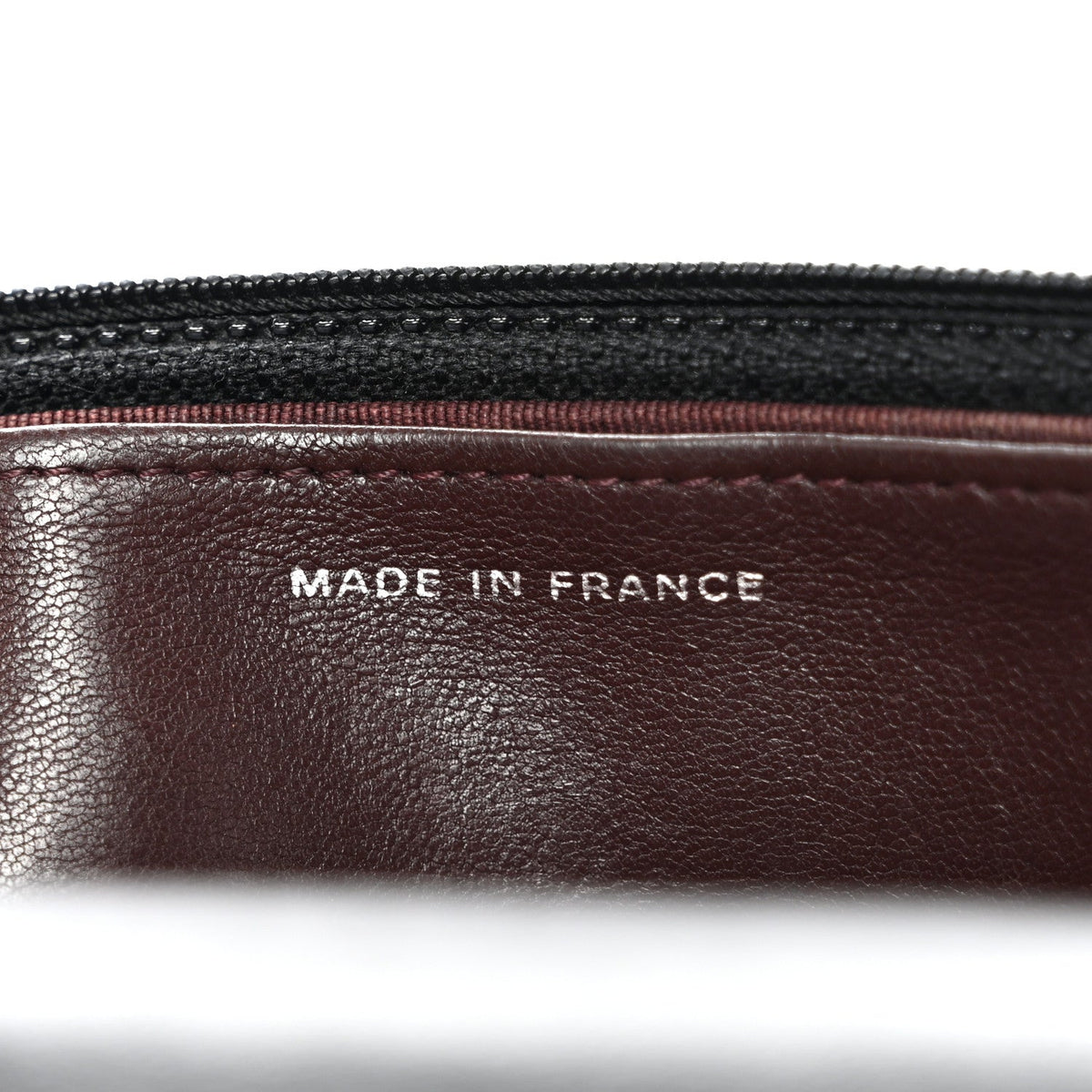 Quilted Lambskin Wallet Bag - Black