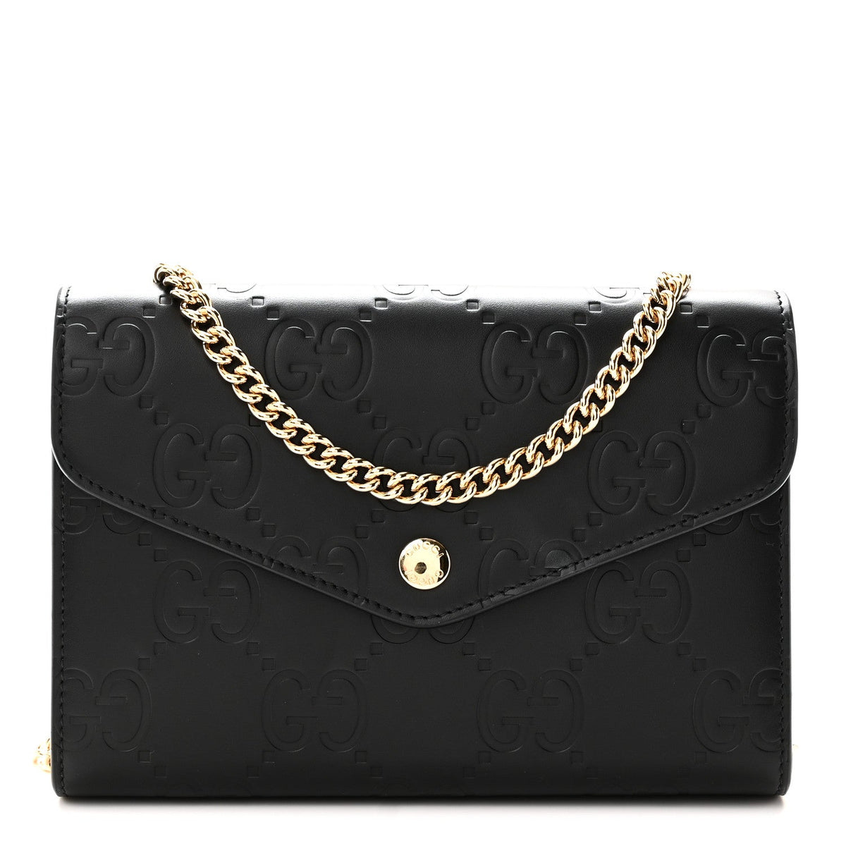 Calfskin Wallet Bag - Black