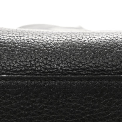 Medium Calfskin Shoulder Bag - Black