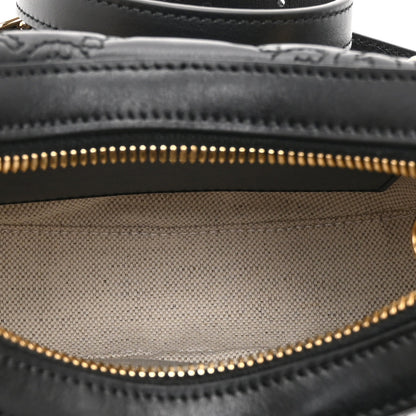 Mini Calfskin Shoulder Bag - Black