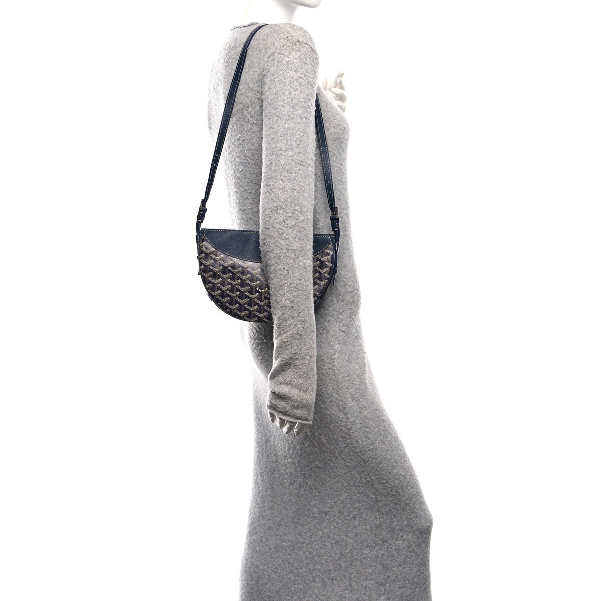 Ine Hirondelle Navy Handbag