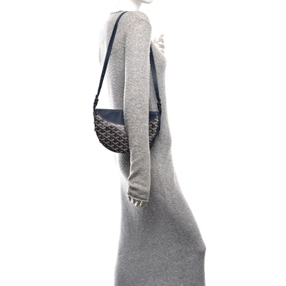 Ine Hirondelle Navy Handbag