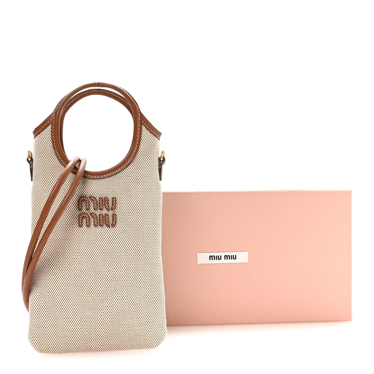 Canvas Handbag - Beige