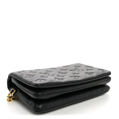 Lambskin Handbag - Black