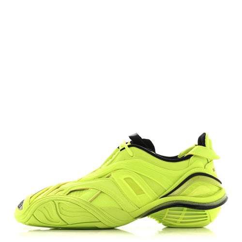 Balenciaga Mesh Rubber Women's Tyrex Sneakers 41 Fluo Yellow