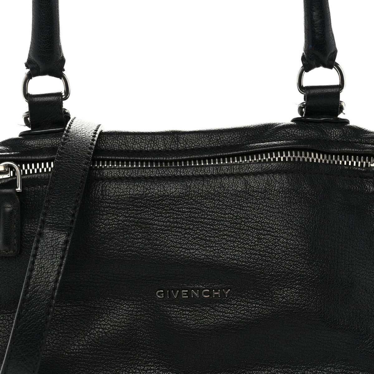 Small Goatskin Handbag - Black