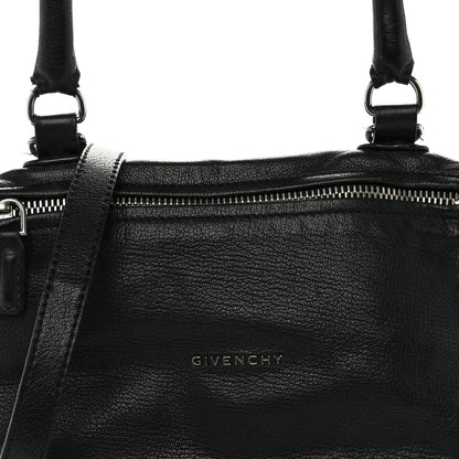 Small Goatskin Handbag - Black