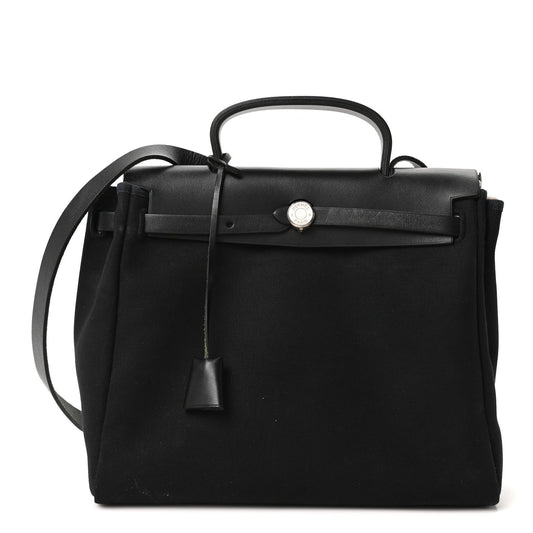 Calfskin Handbag - Black