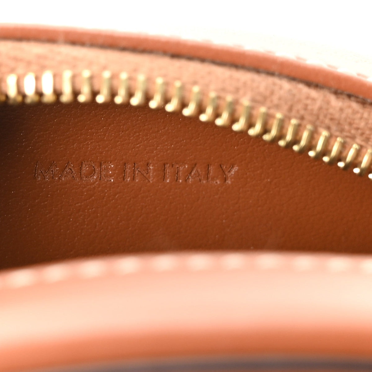 Small Calfskin Crossbody Bag - Tan