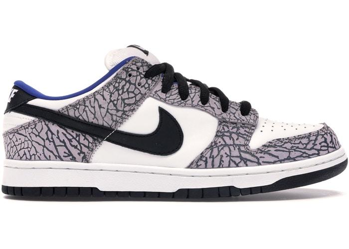 Classic Low-Top Sneakers in White/Black-Cement Grey - 304292-001