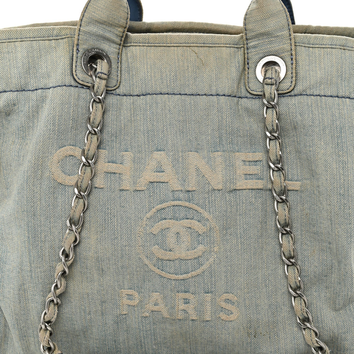 Medium Tote Bag - Light Blue