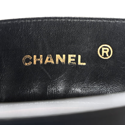 Quilted Lambskin Shoulder Bag - Black