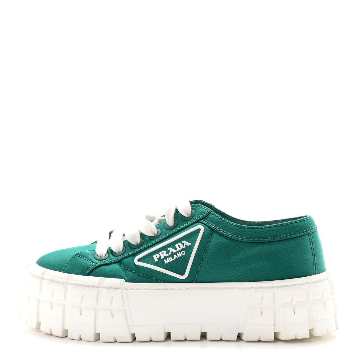 Re-Nylon Gabardine Triangle Logo Double Wheel 50Mm Sneakers Assenzio
