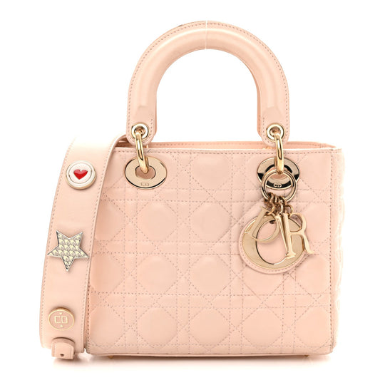 Small Lambskin Handbag - Pink