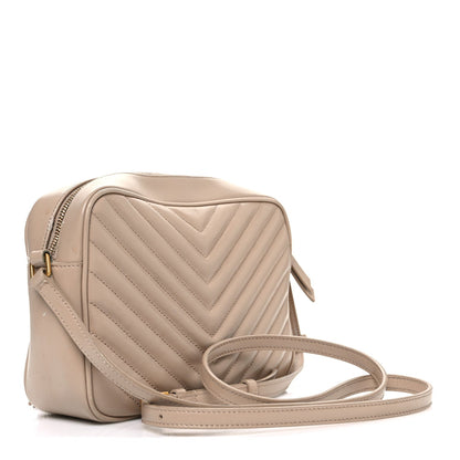 Calfskin Crossbody Bag - Beige