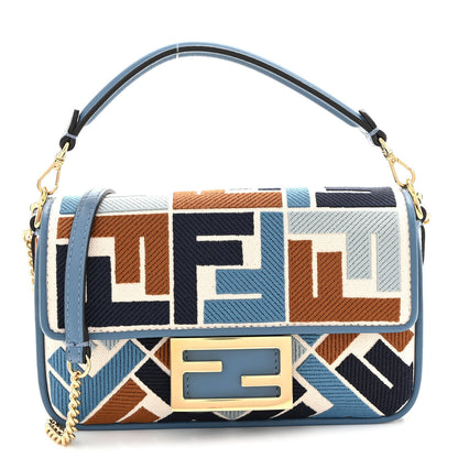 Mini Canvas Handbag - Red