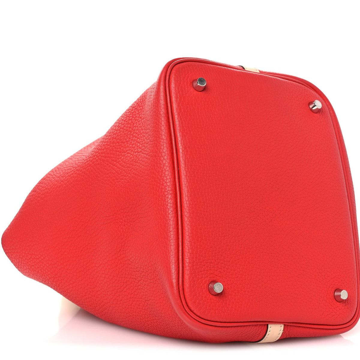 Taurillon Clemence Swift Eclat Picotin L Handbag
