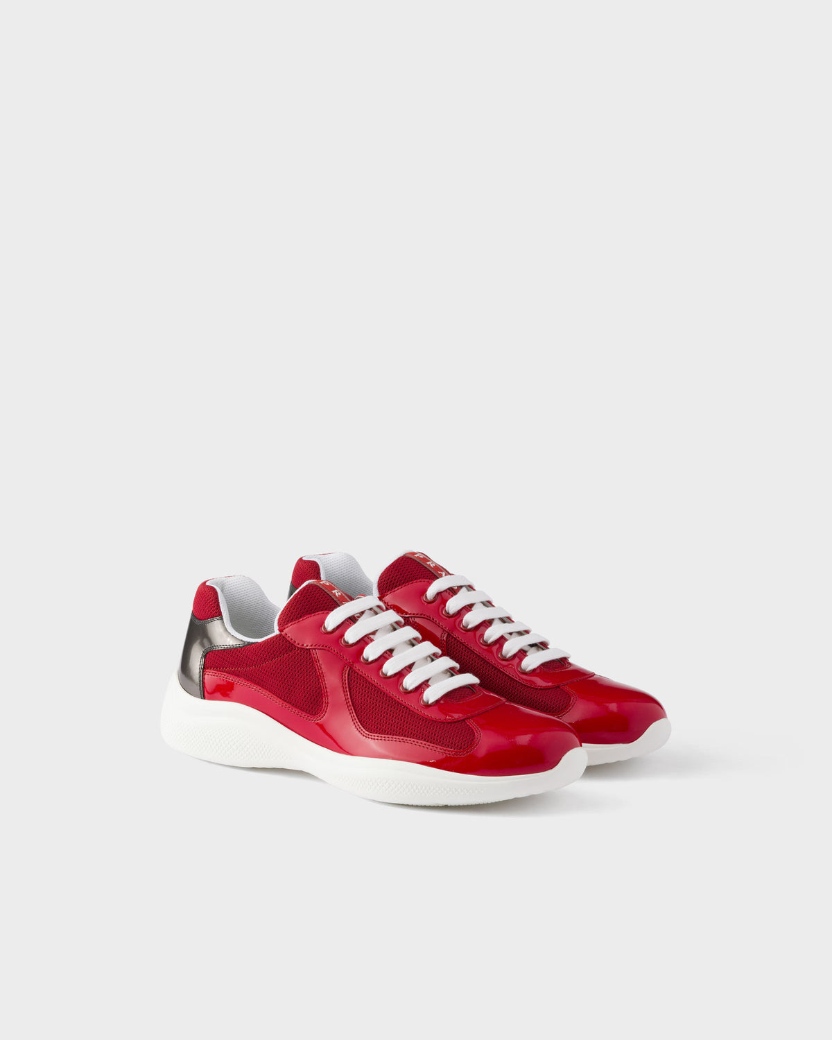 Prada America's Cup Patent Leather Men's Shoes