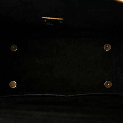 Mini Calfskin Belt Bag - Black