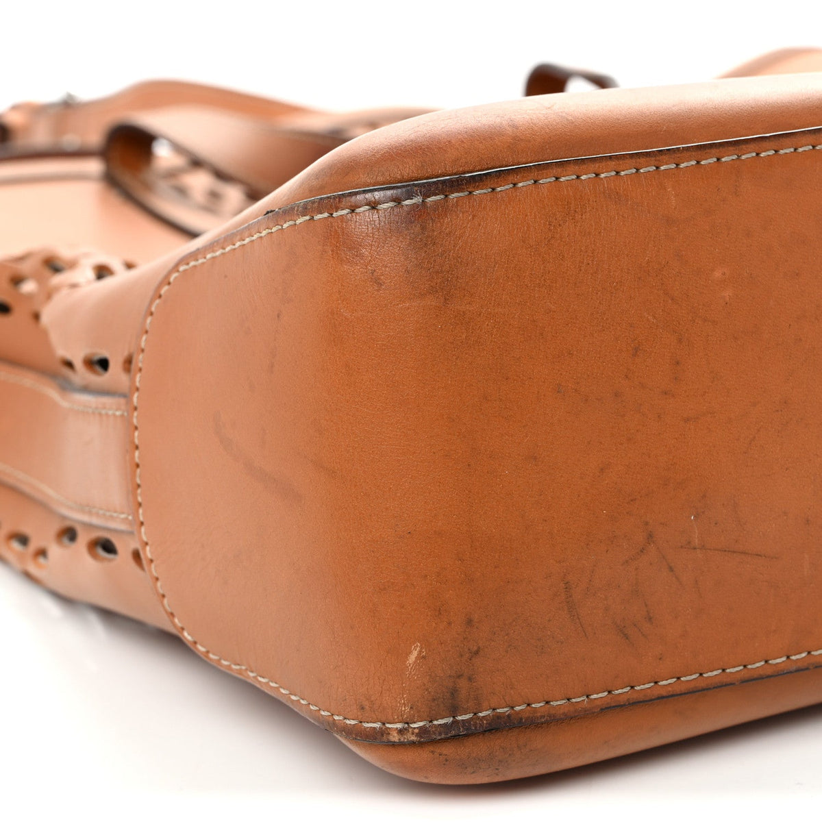 Nomade Grand Damier North West Cognac Handbag