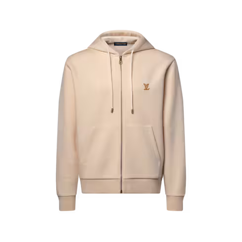 Men's Zippered Hoodie with Signature