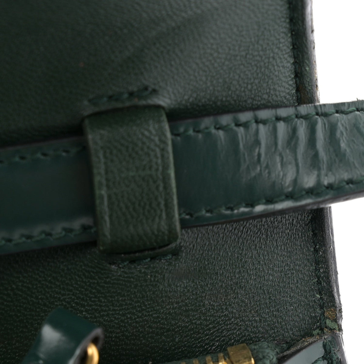 Medium Calfskin Flap Shoulder Bag - Green