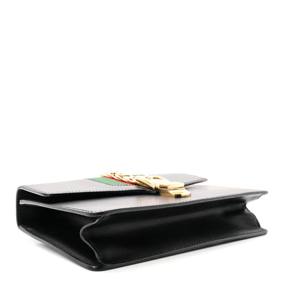 Small Calfskin Shoulder Bag - Black