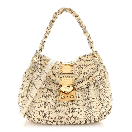 Small Hobo Bag - Beige