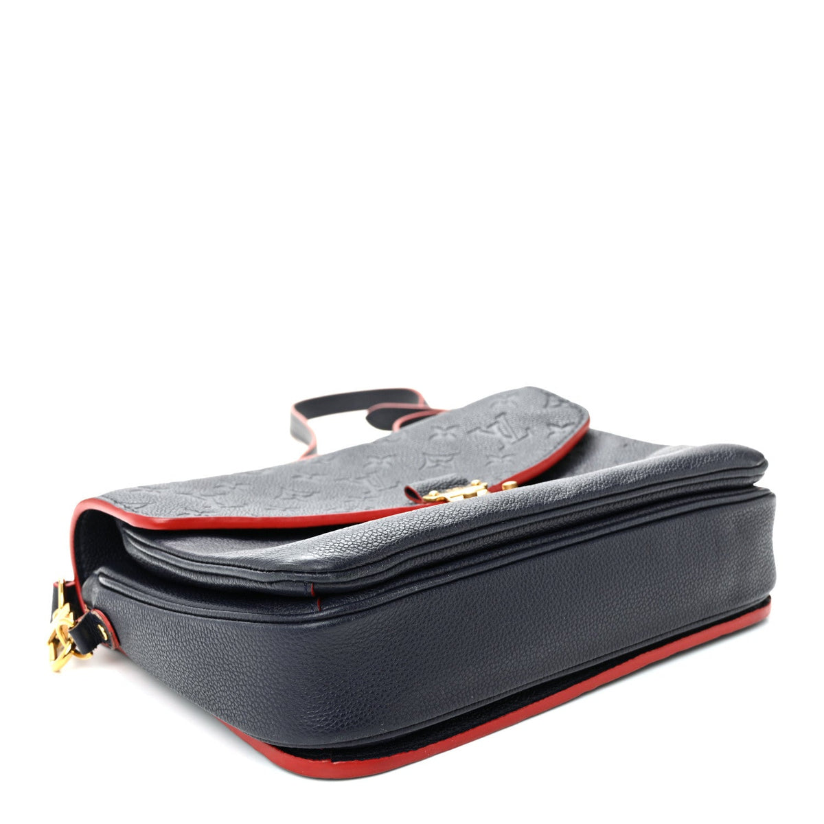 Empreinte Pochette Metis Marine Rouge Handbag