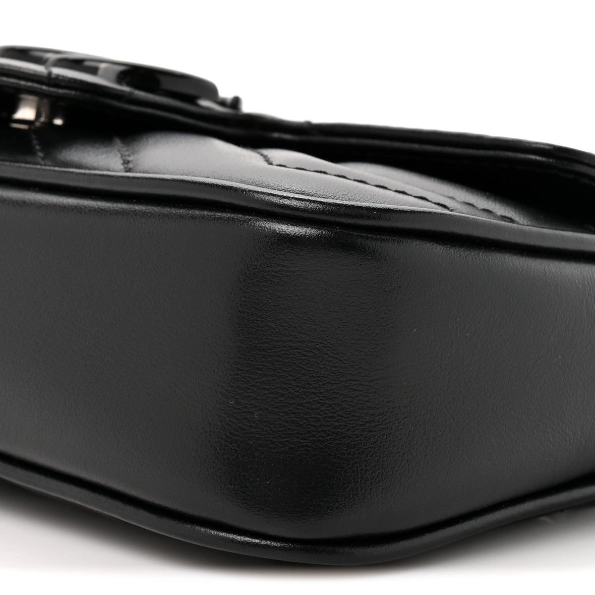 Calfskin Belt Bag - Black