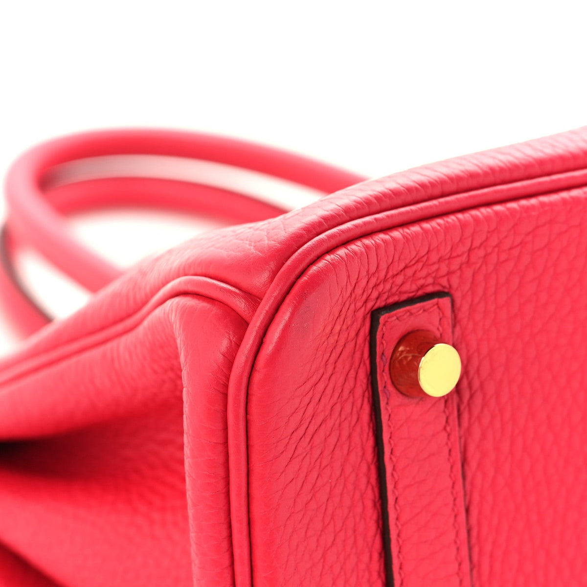 Togo Birkin 30 Rose Extreme Handbag