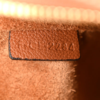 Small Calfskin Shoulder Bag - Tan